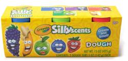 Crayola Silly Scent Set 3 Borcanase Cu Plastilina Parfumata 142g (a1-2186)