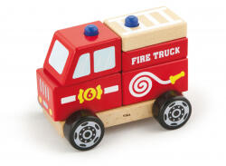 Viga Toys Masina de pompieri de stivuit, Viga (50203) - infant