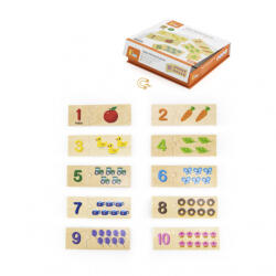 Viga Toys Set puzzle Potriveste numarul, Viga (44748) - infant