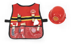 Viga Toys Set Pompier pentru joc de rol (8 piese), Viga (44714) - infant