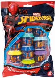 AS Set 10 Borcanase De Plastilina Spiderman In Punga De Plastic (1045-03599)