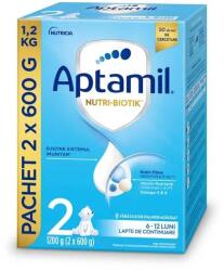 APTAMIL Nutri-Biotik Junior 2+, lapte praf, de crestere 2-3 ani, 1200 g (1100021789)