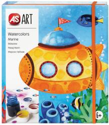AS Set Desen As Art Acuarela Peisaj Marin (1038-21043) - infant