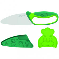 Chefclub kids Kit cutit de Bucatar pentru Copii, Verde, Chefclub Kids (2KITC745) Bucatarie copii