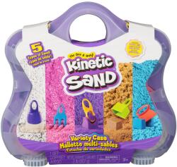 Spin Master Kinetic Sand Set Geanta Pentru Plaja Variety Case (6069784)