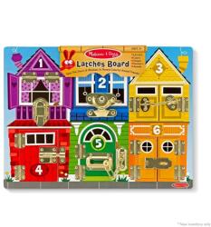 Spin Master Melissa And Doug Set De Invatare Placa Cu Zavoare Din Lemn (6075185) - infant