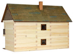 Walachia Set constructie arhitectura Casa magistratului, 298 piese din lemn, Walachia (WLMK05)