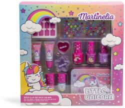 Martinelia LITTLE UNICORN SET LUCIU DE BUZE SI LAC DE UNGHII CU CUTIE METALICA (Mar85499)