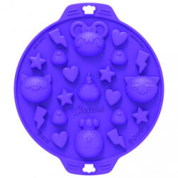 Chefclub kids Forma din silicon pentru ciocolata, Chefclub kids (2BAKE912) Bucatarie copii