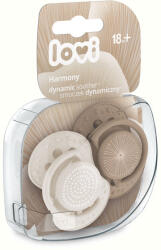 LOVI Suzeta Silicon Dynamic 18+ M 2 Pcs Harmony Girl 22/908_Girl (5901691853874)