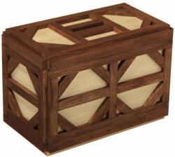 Walachia Set construit Cufarul comorii, 138 piese din lemn, Walachia (WLCK56)