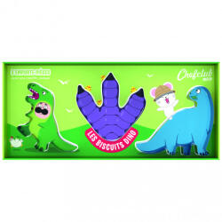 Chefclub kids Set de forme de biscuiti Dinozauri 3D, Chefclub kids (2PAST264) Bucatarie copii