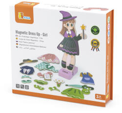 Viga Toys Set magnetic Vestimentatie fete, Viga (44635) - infant