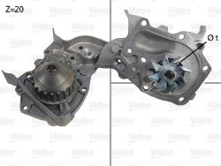 VALEO 506564 Pompa de apa racire motor