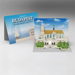  Képeslap pop-up Halászbástya (PAP0080-0378)
