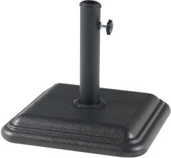 [casa. pro] Suport pentru umbrela Biccari din beton, negru, 35x35x5, 5 cm, 12 kg (85060431)