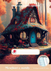  Olvasónapló, tűzött, A5, 32 lap, 2. osztály, ICO "Süni Mesefüzet", kunyhó (COTICSUOL02K)