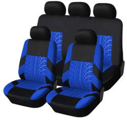  Ford Transit Connect AD9521BL 9 részes 2 HELYEN osztható univerzális üléshuzat szett - Légzsákos - Kek-fekete (AL-01297Transit_Connect_)