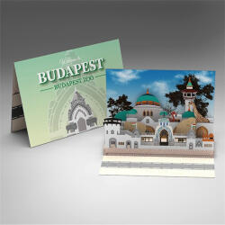  Képeslap pop-up Állatkert (PAP0080-0376)