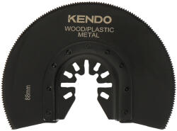 KENDO Lama de ferastrau bimetalica 88 mm din otel inoxidabil pentru lemn, metal si plastic (50130212)