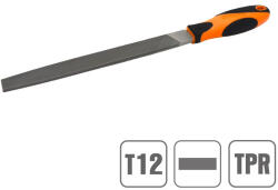 KENDO Pila plata 200 mm Kendo, rugozitate nr. 2, maner ergonomic TPR (30105)