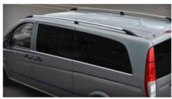  Set bare portbagaj longitudinale din aluminiu pentru Mercedes Vito/Clasa V W639/W447 (220323-27)