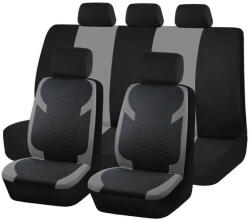  Ford FiestaMk5-Mk6-Mk7-Mk8 AD9549GR 9 részes 2 HELYEN osztható univerzális üléshuzat szett - Légzsákos - szürke-fekete (AL-01488FiestaMk5-Mk6-Mk7-Mk8)