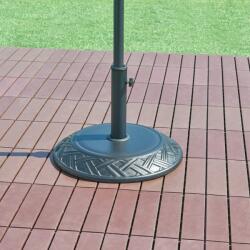 [casa. pro] Suport pentru umbrela Bisegna din beton, negru, Ø50 cm, 25 kg (85060434)