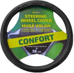 Ro Group Husa volan RoGroup Confort din PVC, 38 cm, neagra (IN1814)