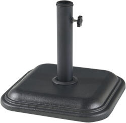 [casa. pro] Suport pentru umbrela Biccari din beton, negru, 35x35 cm, 11 kg (85060430)