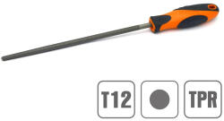 KENDO Pila rotunda 200 mm Kendo, rugozitate nr. 2, maner ergonomic TPR (30123)