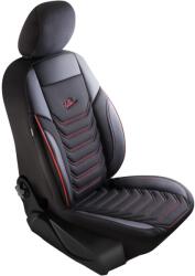 Panda Set huse scaune auto Panda Florida, 11 piese, negru cu cusatura rosie (IN3090)