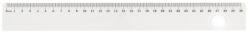 ARK Rigla cu lupa, plastic transparent 30 cm ARK