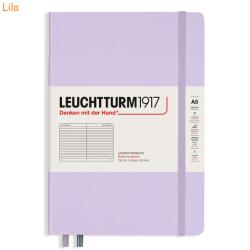 LEUCHTTURM1917 Caiet cu elastic A5, 61 file, dictando, LEUCHTTURM1917 lila
