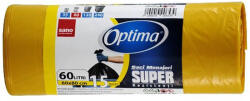 SANO Saci menajeri SANO Optima, 60 L, 15 buc/rola galben