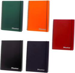 OPTIMUM Caiet cu spirala A5, 140 file, 4 separatoare, OPTIMUM MASTER