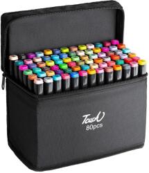 TOUCH Carioci cu 2 capete Touch, 80 buc/set