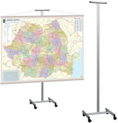 2x3 Stand mobil expunere planse si harti, 2x3