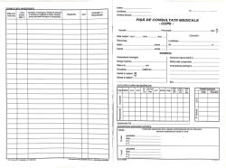  Fisa consultatii medicale copii, A3