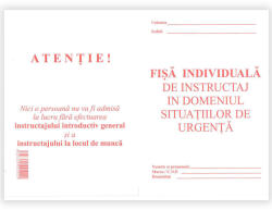  Carnet situatii urgenta A5