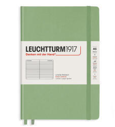 LEUCHTTURM1917 Caiet cu elastic A5, 125 file, dictando, LEUCHTTURM1917 Pastel vernil