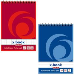 Herlitz Blocnotes cu spira A7 50 file HERLITZ X. Book dictando