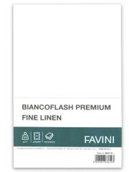 FAVINI Carton carti vizita, alb, FAVINI Biancoflash Premium Fine Linen, A4, 250 g/mp, 100 coli/top