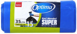 SANO Saci menajeri SANO Optima, 35 L, 15 buc/rola albastru