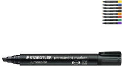 STAEDTLER Marker permanent varf tesit, STAEDTLER Lumocolor 350 galben