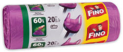 FINO Saci menajeri cu manere FINO Color, 60 L, 20 buc/rola