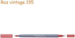 Faber-Castell Markere 2 capete, acuarela FABER-CASTELL Goldfaber Aqua Dual roz vintage 195