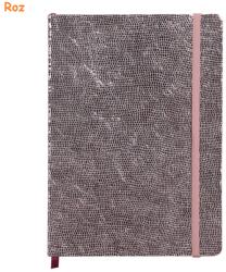 Clairefontaine Caiet cu elastic A5, 72 file CLAIREFONTAINE Celeste Hard roz