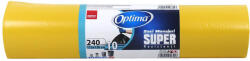 SANO Saci menajeri SANO Optima, 240 L, 10 buc/rola galben