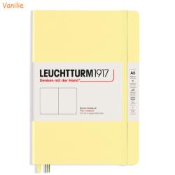 LEUCHTTURM1917 Caiet cu elastic A5, 61 file, velin, LEUCHTTURM1917 vanilie